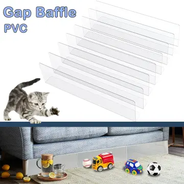 3/6M Sofa Toy Blocker,Adjustable Gap Bumper,Bumper Guard for Avoid Things  Sliding Under Couch Include Adhesive Strap
