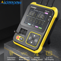 Aideepen DSO-TC2มือถือดิจิตอล O Scilloscope ทรานซิสเตอร์ทดสอบสองในหนึ่งเดียวรองรับไดโอดตัวเก็บประจุแรงดันไฟฟ้า LCR การตรวจสอบเอาท์พุท PWM