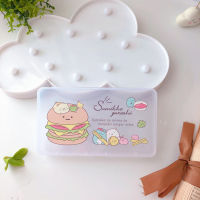 Portable Mask Storage Cartoon Pattern Box Masks Organizer for Recyclable Dust Mask Cute Melody Face Masks Accessories