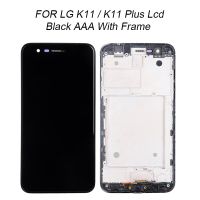 จอแสดงผล K11 5.3นิ้วสำหรับ LG K11บวกหน้าจอสัมผัสแอลซีดี K11หน้าจอดิจิตอล + K11 2018 X4ประกอบ LMX410แทนที่ด้วยกรอบ