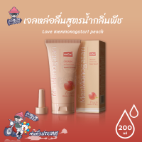 เจลหล่อลื่น Love menmonogatari peach สูตรน้ำ เนื้อเจลใส แห้งช้า กลิ่นพีช บรรจุ 1 ชิ้น (ขนาด 200 ml.)