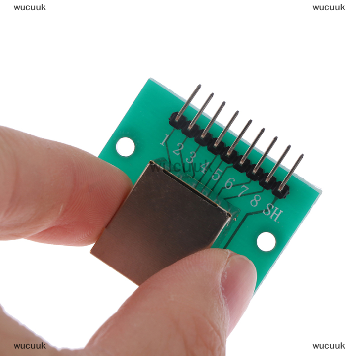 wucuuk-1pcs-rj45-adapter-board-xh2-54-network-interface-breakout-board-pin-header