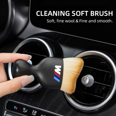 【CW】 Super Soft Hair Car Cleaning Interior Electrostatic Dust Remove Tools E90 E60 E71 F30 F20 F10 E70 G30 E87