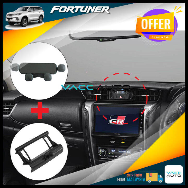 Toyota Fortuner Car Phone Holder For Fortuner (2016-2023) VACC Auto ...