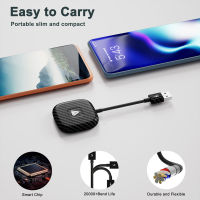 สายไร้สาย Dongle อัตโนมัติสำหรับ Android 11สนับสนุนรถยนต์ที่มี CarPlay บลูทูธเข้ากันได้5.0ออโต้คาร์ Dongle อะแดปเตอร์