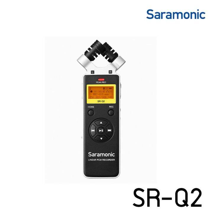 best-seller-saramonic-sr-q2-handheld-audio-recorder-กล้องถ่ายรูป-ถ่ายภาพ-ฟิล์ม-อุปกรณ์กล้อง-สายชาร์จ-แท่นชาร์จ-camera-adapter-battery-อะไหล่กล้อง-เคส