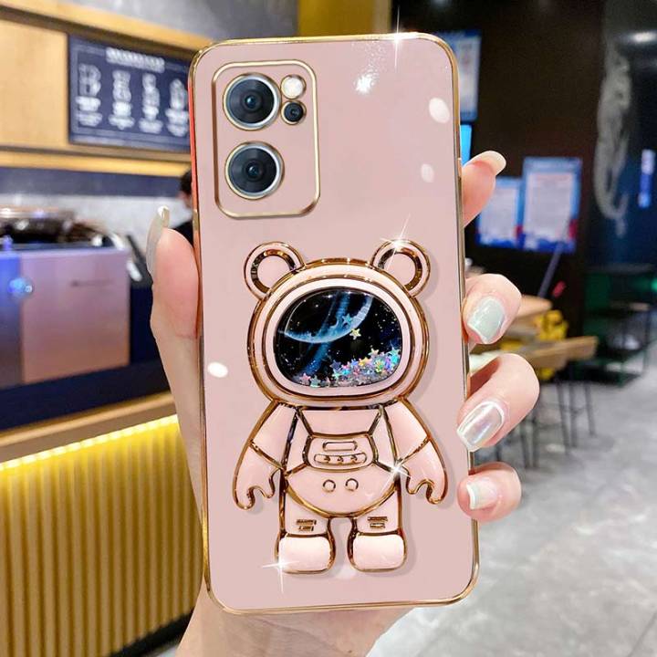 andyh-phone-case-oppo-reno-7-5g-find-x5-lite-reno-7-pro-5g-realme-9i-4g-a96-4g-k10-4g-6dstraight-edge-plating-quicksand-astronauts-who-take-you-to-explore-space-bracket-soft-luxury-high-quality-new-pr