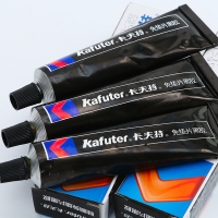 Kafuter 55G K-586สีดำซิลิโคนฟรี-ปะเก็นกันน้ำเพื่อต้านทานน้ำมันเคลือบหลุมร่องฟันอุณหภูมิสูงซ่อมกาว