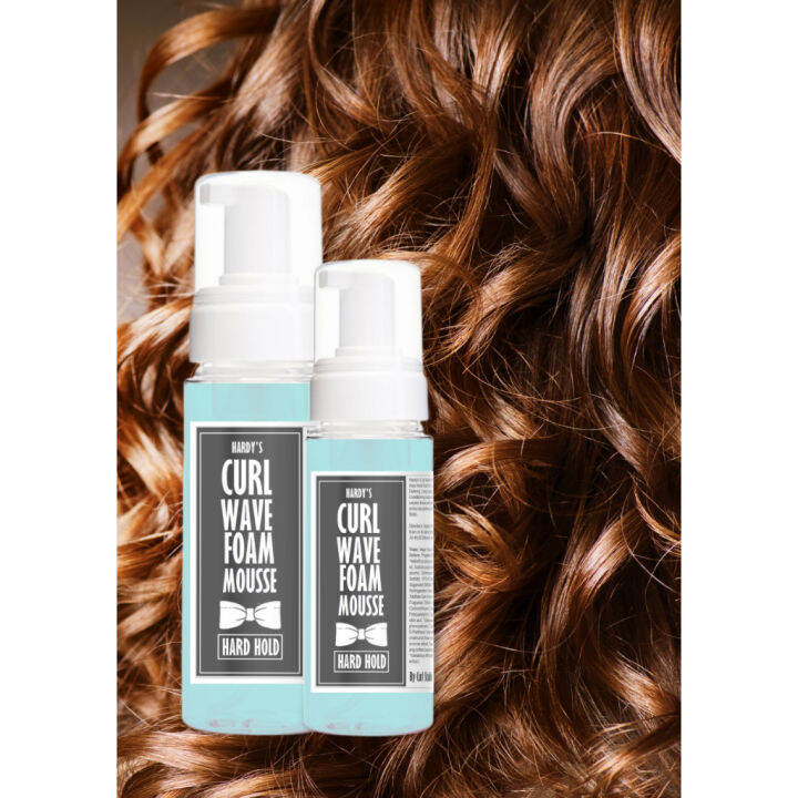 Kinky Curly Hardy's Curl Wave Foam Mousse Hard Hold Fast Dry Lazada PH