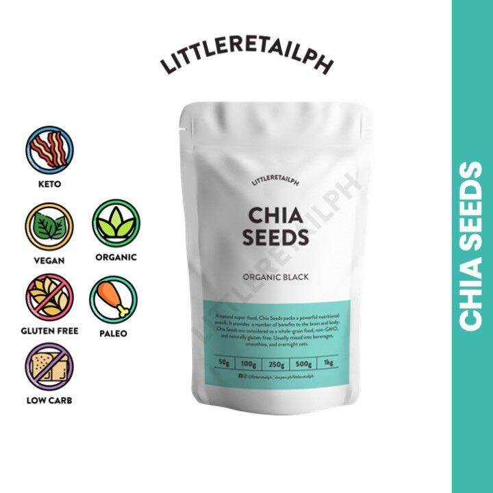 gti Chia Seeds Keto/Low Carb Superfood Lazada PH