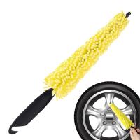 Car Wash Portable Tire Rim Brush Auto Lug Nuts &amp; Wheel Cleaner Universal Car Detailing Cleaning Accessory For Tire Wheel Rim