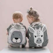 3-8 Years Old Kids School Bag Boys Girls Backpack Nordic Style Cartoon