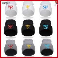 ZHEZHE Fashion Hip Hop Beanie Anime Pokemon Go Hat Cartoon Winter Warm Knit Caps