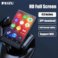 RUIZU H6เครื่องเล่น WiFi MP3บลูทูธ5.0,เครื่องเล่นวิดีโอเพลงอัจฉริยะมัลติฟังก์ชั่นลำโพงในตัว MP4เครื่องเล่นพร้อมวิทยุ FM เครื่องบันทึก HD อ่านหนังสือวิดีโอโทรศัพท์มือถือเชื่อมต่อระหว่างโทรศัพท์รองรับการ์ด TF