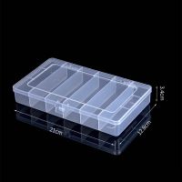 Organizer Container Practical Plastic Storage Box Jewelry Earring Bead Screw Holder Case Display Organizer Containe