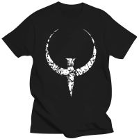 Quake T Shirt Quake White T Shirt Graphic 100% Cotton Tee Shirt Men Short Sleeve Classic Cute Tshirt XS-6XL