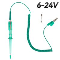 【DT】hot！ Diagnostic Tools 6V 12V 24V Car Circuit Tester Probe System Test Lamp Voltage Detector Bulb