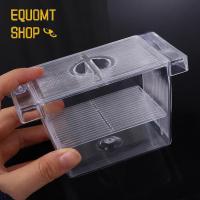 EQUOMT Guppy อะคริลิคกุ้งการบ่มเพาะแยกกล่องเพาะพันธุ์ปลากล่องการเพาะพันธุ์ปลากล่องแยกปลาฟักไข่ปลาสำหรับเด็กทารก