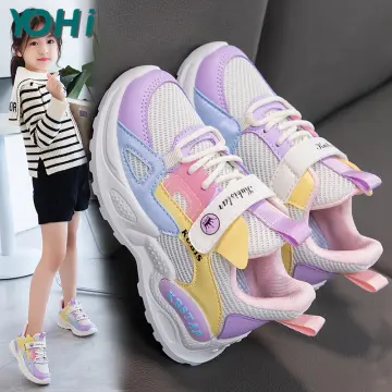 Girls clearance purple sneakers