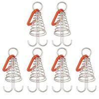 Tent Board Pegs Camping Outdoor Spring Hooks Hook Accessories King Spiral Awning Floor Wind Buckle Rope Anchor Deck Adjustable