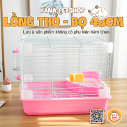 Lồng Thỏ Bọ FREESHIP Lồng Boer Thỏ - Bọ 48CM Không Phụ Kiện Dành cho Thỏ