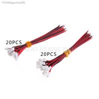 ۩■♞ 20Pair Micro JST PH 1.25 2 PIN Male Female Plug Connector With Wire Cables 100mm Drop Shipping