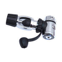 Scuba Diving Din To Yoke Adapter อะแดปเตอร์ระยะแรกพร้อมฝาปิดกันฝุ่นสำหรับการดำน้ำลึก