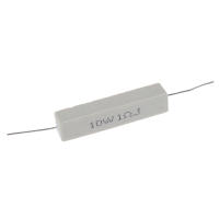 10 Pcs Wirewound Ceramic Cement Resistor 1 Ohm 5% 10W Watt