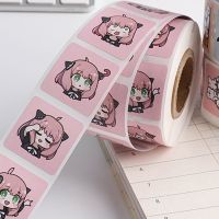 hot【DT】 500Pcs/Set Anime x FAMILY Stickers School Supplies Loid Forger Yor expression Sticker