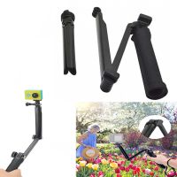 Foldable 3 Way Grip Waterproof Monopod Selfie Stick Tripod Accessories for Gopro Hero 9 8 7 5 6 4 3 SJ Xiaomi Yi Action Camera