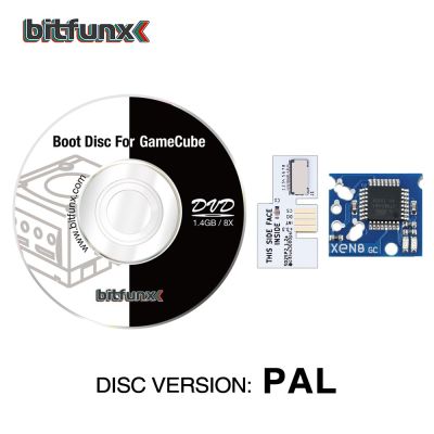 Bitfunx SD2SP2 Adapter TF Reader สำหรับ Nintendo Gamecube NGC + XENO + Swiss Boot Disc Mini DVD