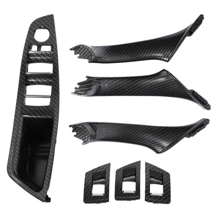 7pcs-drive-rhd-for-5-series-f10-f11-car-interior-door-handle-inner-panel-pull-trim-cover-armrest