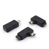 OOC หัวตรง หัวโอนถ่าย 5pin ขนาดเล็ก Micro USB เป็น mini USB ไปยัง mini USB ตัวผู้ ยูเอสบี ขั้วต่อ USB ตัวเมียไมโครยูเอสบี อะแดปเตอร์ USB ตัวแปลงไมโคร USB