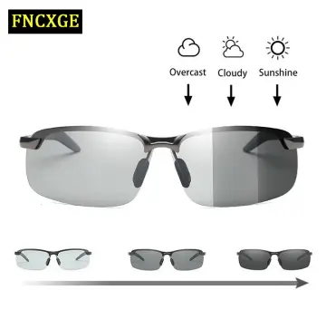 Black(Frame) Photochromic Polarized Glasses