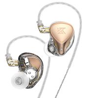 X Crinacle CRN(ZEX Pro)Headset Hybrid Technology&amp;Electrostatic In-Ear Monitor Wired Earphone Noice Cancelling Sport Headphone