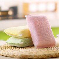 ☫❃✷ Dishwashing Cloth Simple Style Strong Cleaning Ability Practical For Kitchen Non-stick Oil Sponge Eraser New High Quality 1/