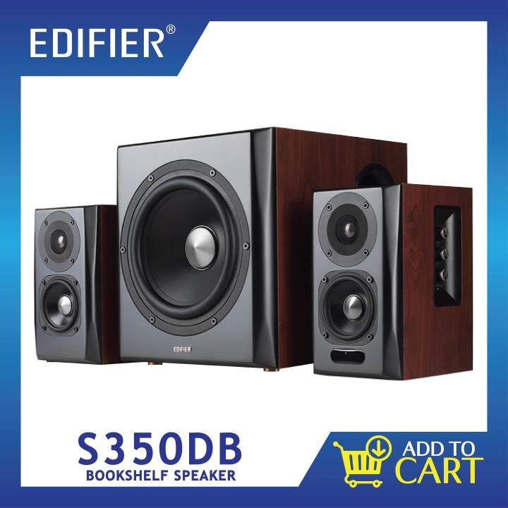 Edifier S350DB Bookshelf Speaker and Subwoofer 2.1 Speaker System
