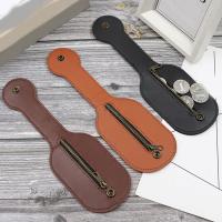 【CW】△∋✹  Men Leather Racket Sap Jacksap Coin Purse Wallet Self-Defense Small Holder Fashion Card Money Storage