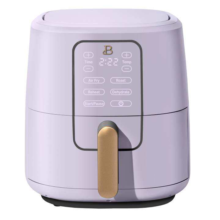 Beautiful 6 Quart Touchscreen Air Fryer, White Icing By Drew Barrymore