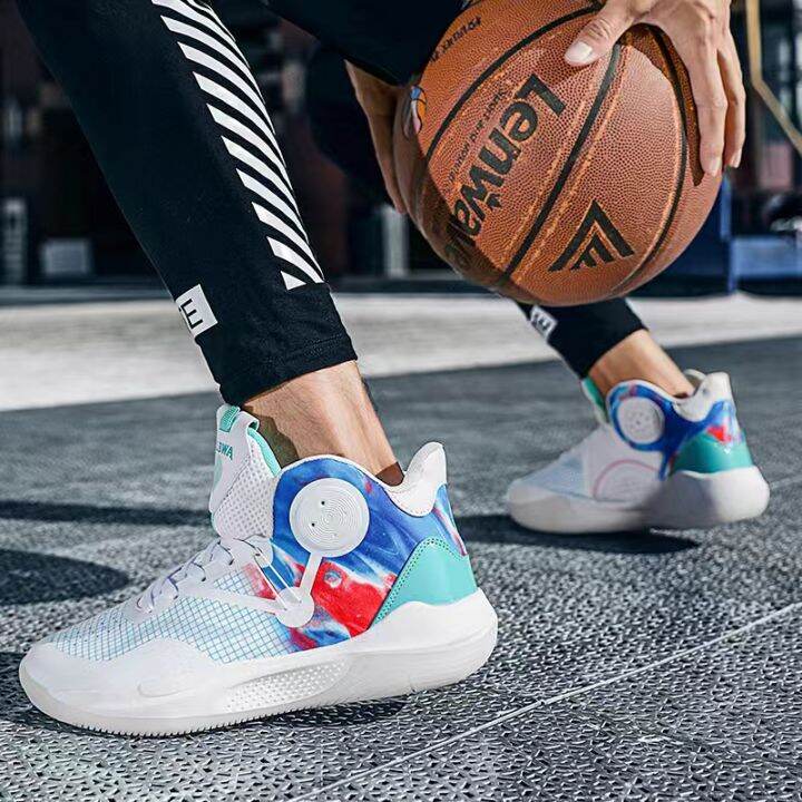 New Wade Road9 Blossom Powder Cotton High Cut Colorful Basketball Shoes