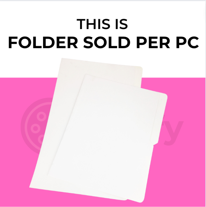 White folder long short sold per piece High quality white folders ...