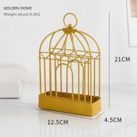 Mosquito Incense Holder Iron Wire Mini Bird Cage Rack Ornament Sandalwood Mosquito Repellent Coil Holder Decoration Crafts