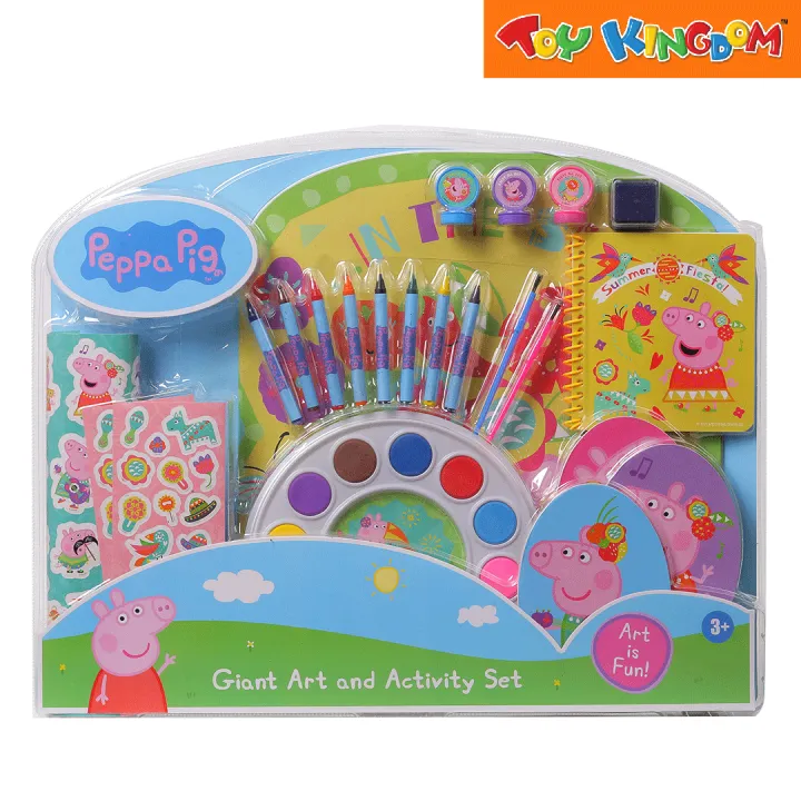 Peppa Pig Giant Art and Activity Set Lazada PH