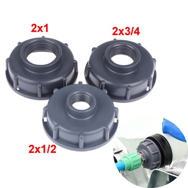 durable-ibc-tank-fittings-s60x6-coarse-threaded-cap-60mm-female-thread-to-1-2-3-4-1-adaptor-connector-plumbing-valves