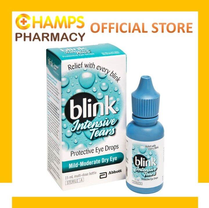 Blink Intensive Tears Eye Drop 15ml Lazada 7702