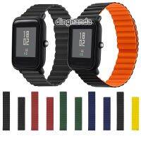 20mm Silicone Band Strap For Huami Amazfit Bip Lite Bip S U Bip 3 pro Magnetic Loop Watchband 【BYUE】