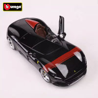 Bburago 1:24 Ferrari Monza SP1ล้อแม็กแนวคิดรถสปอร์ตรุ่น D Iecasts โลหะรถแข่งรุ่นจำลองสูงเด็กของเล่นของขวัญ