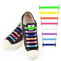 [Fashion goods060]No Tie Shoelace Elastic Silicone ShoeMen Women Lacing Rubber Zapatillas