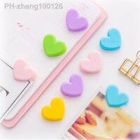 (10 pieces/lot) Colorful Heart Shape Photo Clips Message Holder