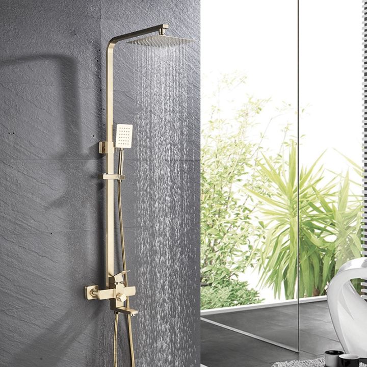 brushed-gold-bathroom-shower-faucet-set-brass-bath-faucet-rainfall-shower-head-wall-mounted-bathtub-shower-mixer-tap-system